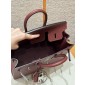 Hermes Birkin 25 / 30  in Epsom Leather-Rouge