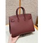 Hermes Birkin 25 / 30  in Epsom Leather-Rouge
