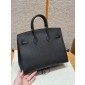 Hermes Birkin 25 / 30  in Epsom Leather-Black