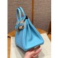 Hermes Birkin 25 / 30  in Epsom Leather-Celeste