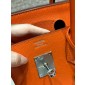 Hermes Birkin 25 /  30  in Epsom Leather-Orange