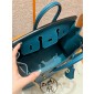 Hermes Birkin 25 /  30  in Epsom Leather-Vert Bosphore