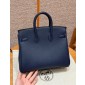 Hermes Birkin 25/ 30  in Epsom Leather-blue saphir