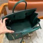 Hermes Birkin 35 Borsa in pelle togo-Malachite