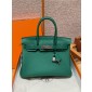 Hermes Birkin 35 Borsa in pelle togo-Malachite