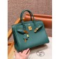 Hermes Birkin 35 Borsa in pelle togo-Malachite