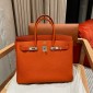 Hermes Birkin 35 in Togo Leather -Orange