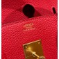 Hermes Birkin35 in Togo Leather -Rouge Casaque