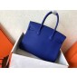 Hermes Birkin35 in Togo Leather -Blue electric