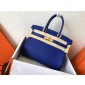 Hermes Birkin35 in Togo Leather -Blue electric