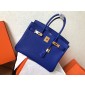 Hermes Birkin35 in Togo Leather -Blue electric