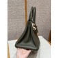 Hermes Birkin 25 / Birkin 30  in Togo Leather-Olive green