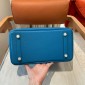 Hermes Birkin 25 / Birkin 30  in Togo Leather-Blue frida