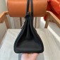 Hermes Birkin 25 / Birkin 30  in Togo Leather-Black