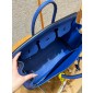 Hermes Birkin 25 / Birkin 30  in Togo Leather-Blue Hydra