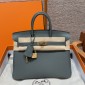Hermes Birkin 25 / Birkin 30  in Togo Leather-Vert Amanda