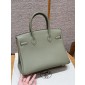 Hermes Birkin 25 /30  in Togo Leather- Sauge 