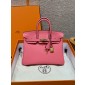 Hermes Birkin 25 / Birkin 30  in Togo Leather-Rose lipstick