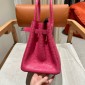 Pre-ordered Birkin 25 / 30  in Ostrich Leather-Rose Tyrien