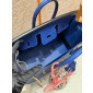 Pre-ordered Birkin 25 / 30  in Ostrich Leather- Blue roy