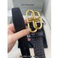 Balenciaga Cinture in pelle 30mm