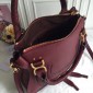 Borsa media Chloe Marcie-Burgundy