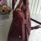 Borsa media Chloe Marcie-Burgundy
