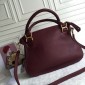 Borsa media Chloe Marcie-Burgundy