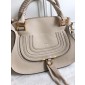 Borsa media Chloe Marcie-Beige