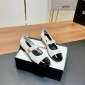 Chanel Mary Jane Leather Shoes, Size 35-41