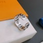 LV Silver ring 