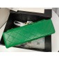 Chanel Medium Flap Handbag in Lambskin-Green