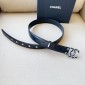 Chanel Leather Belt 3cm