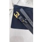 Chanel Leather Belt 3cm