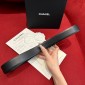 Chanel Leather Belt 3cm