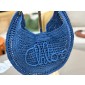 Chloe Summer Banana Hobo bag in Raffia 