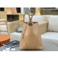 chloe grande spin tote-Milk brown