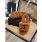 Chanel  Shearling Mules,  35-41