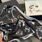 Chanel Square Silk Scarf 90cm
