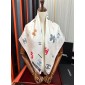 Chanel Square Silk Scarf 90cm