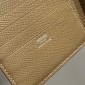 Hermes Portafoglio compatto in vitello Epsom-Taupe