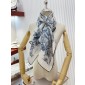 Diort Large Silk Scarf 