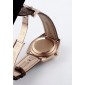 Rolex Day-Date 36mm , Oyster, leather，18K rose gold