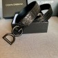 Dolce&Gabbana Cinture 40mm in pelle  