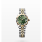 Rolex Lady Datejust 28mm, 31mm, Oystersteel, Diamonds , 18k yellow gold