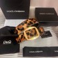 Cintura in pelle dolce Gabbana 4.0 cm