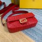 Fendi Baguette Medium Leather Bag 