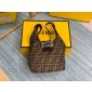 Fendi Monogram Canvas Hobo 