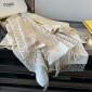 Fendi Wool and Cashmere FF Poncho
