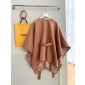 Fendi Fleecewool Cashmere FF Poncho